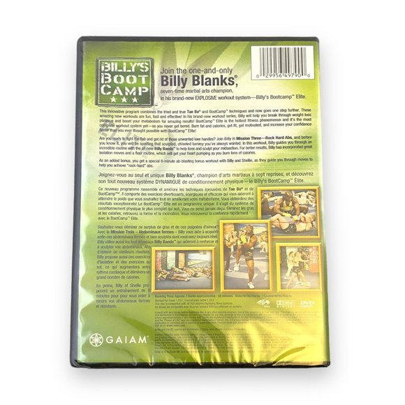 BOGO - SEALED - Billy's Boot Camp Elite - Mission Three - Rock Solid Abs-SEALED - Picture 3 of 4